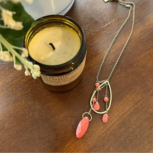 Dangling Pink Necklace